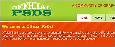 Official PSD’s