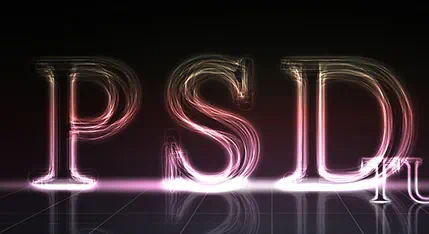 Create a Layered Glowing Text Effect