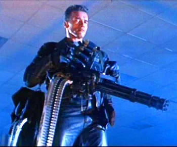 미니건 M134 인간이 들고 쏠수가 있을까? 1 m134 minigun 02 터미네이터 T-800