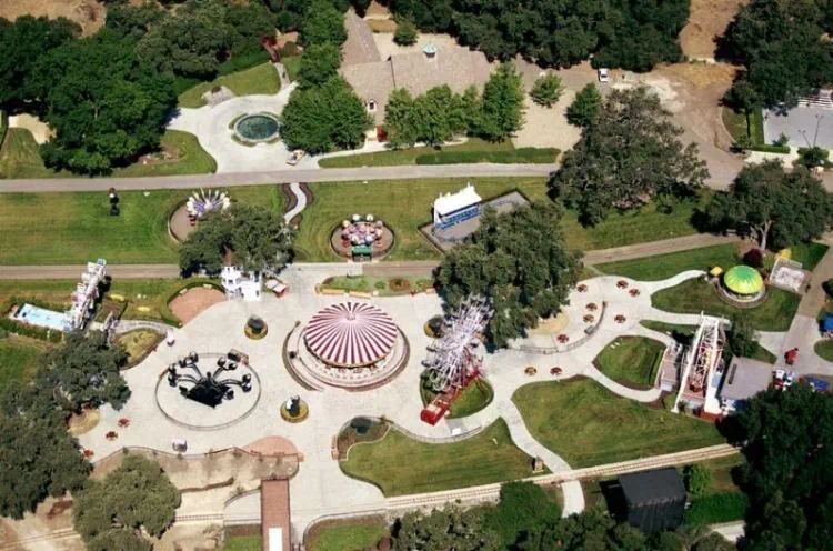 하늘에서 내려다본 마이클잭슨의 네버랜드 1 neverland ranch 07 마이클잭슨의 네버랜드