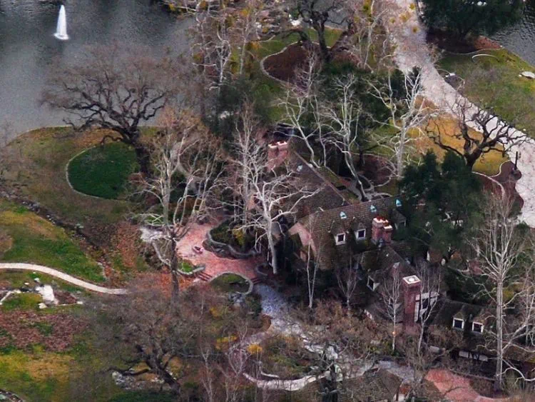 하늘에서 내려다본 마이클잭슨의 네버랜드 10 neverland ranch 32 네버랜드