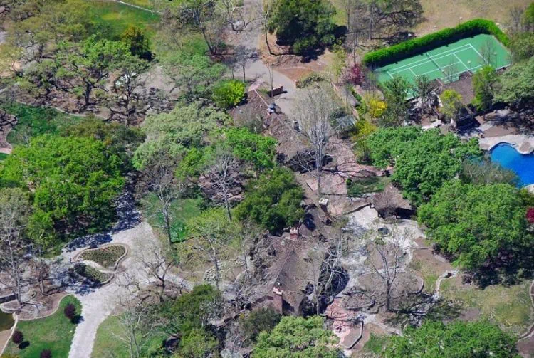 하늘에서 내려다본 마이클잭슨의 네버랜드 11 neverland ranch 33 네버랜드