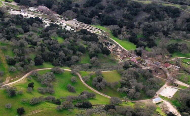 하늘에서 내려다본 마이클잭슨의 네버랜드 15 neverland ranch 37 neverland 네버랜드