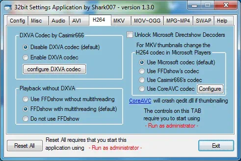 윈도우7 코덱 패키지 Win7codecs v1.3.0 1 32bit7 윈도우 코덱 패키지