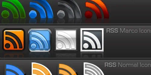 345 Free RSS Icons