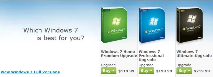 윈도우7 국내 판매 가격 미국보다 약간 비싸네요 2 cfile23.uf@1816E7124ACAA5FE9D1A57 윈도우7 업그레이드 가격