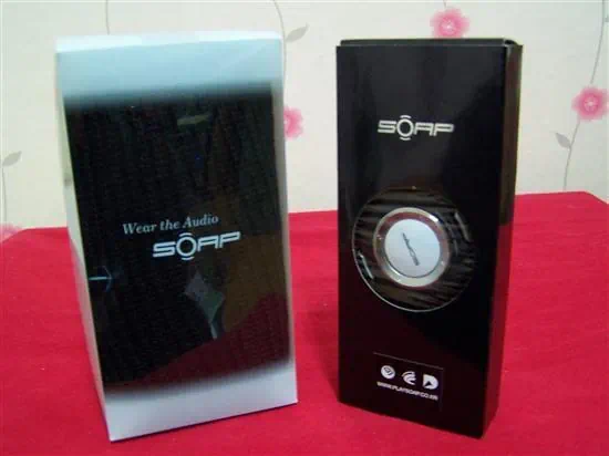 soap-i MP3 Player 제품 포장박스