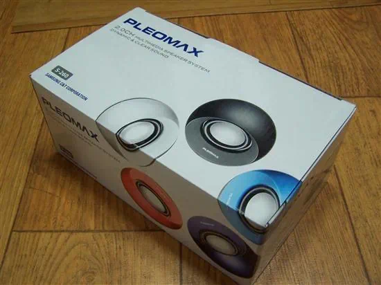 PLEOMAX S-260 플레오맥스 스피커 포장박스