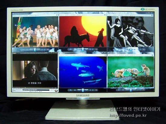 삼성 싱크마스터 F2380MX PVA LCD 모니터 멀티스크린과 매직튠 사용방법과 활용기 1 cfile6.uf@1566DA1D4B680DCD478026 삼성 싱크마스터 F2380MX