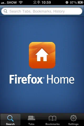 파이어폭스 홈