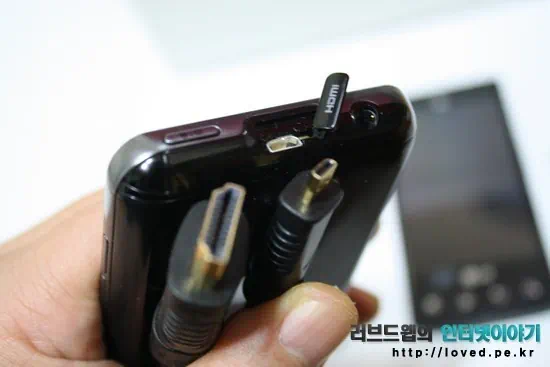 옵티머스 2x와 HDMI - 마이크로 미니 HDMI 케이블