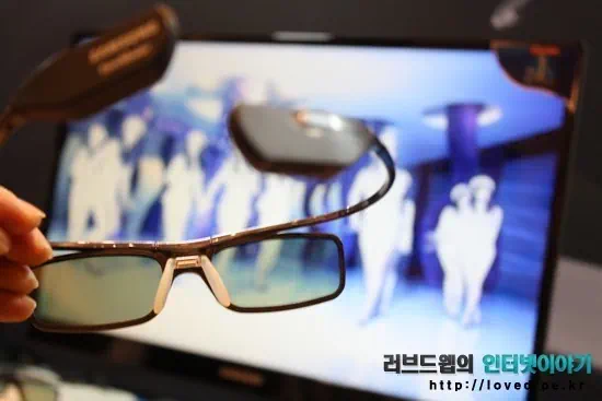 셔터글래스 방식의 3D안경