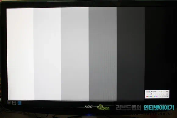 알파스캔 LED 모니터
