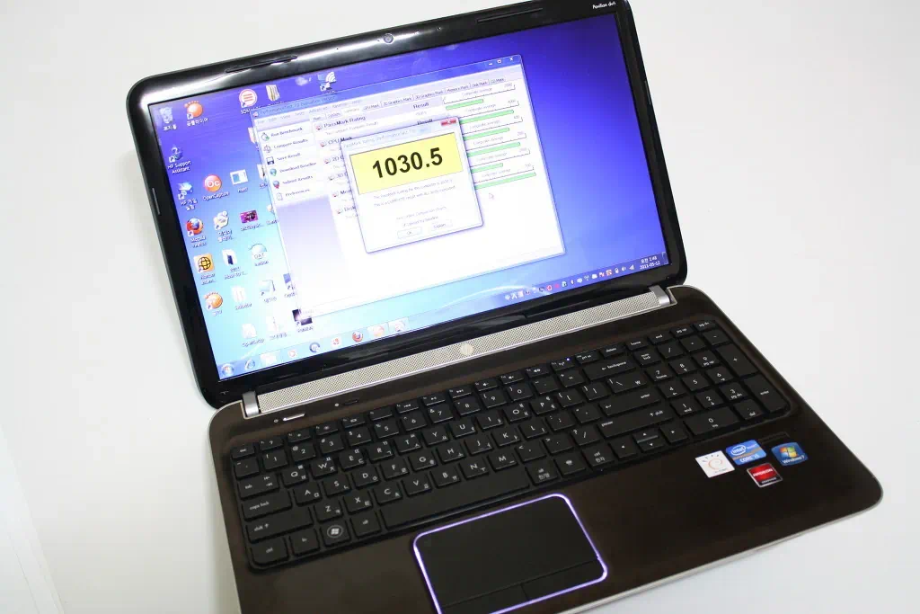 휴대성과 강력한 성능을 겸비한 노트북 HP dv6-6014tx 17 cfile26.uf@1232CC334DCAF3512E003B PerformanceTest 테스트