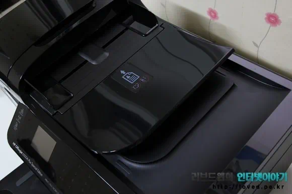 HP 오피스젯 6500A Plus 프린터 상단