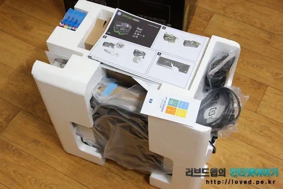 HP 오피스젯 6500A Plus 패키지 구성품
