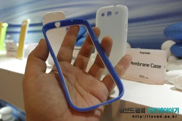 갤럭시S3 케이스, 거치대, 독 스피커 악세사리 총정리 8 cfile29.uf@19632D3E4FEC141E110F8B 갤럭시S3 범퍼 케이스 블루