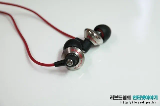 커널형 이어폰 아토믹 플로이드 파워잭스 리모트 25 loved.pe .kr 00077 이어폰