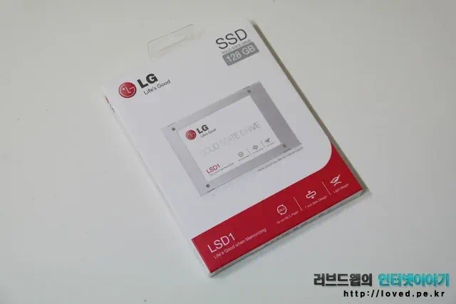 LG SSD LSD1 패키지 박스