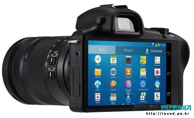 렌즈 교환식 안드로이드 카메라 삼성 갤럭시 NX