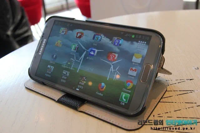 갤럭시S3 홈 화면 가로모드로 사용해보자, 갤럭시S4, 갤럭시노트2 가로화면 사용 방법 1 cfile22.uf@262EE34951D970D03580EF 갤럭시노트2 가로모드