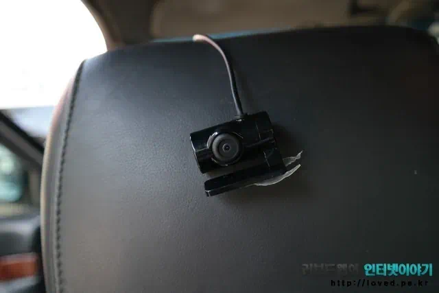 현대엠엔소프트 블랙박스 R300DL 후방 카메라 설치 방법