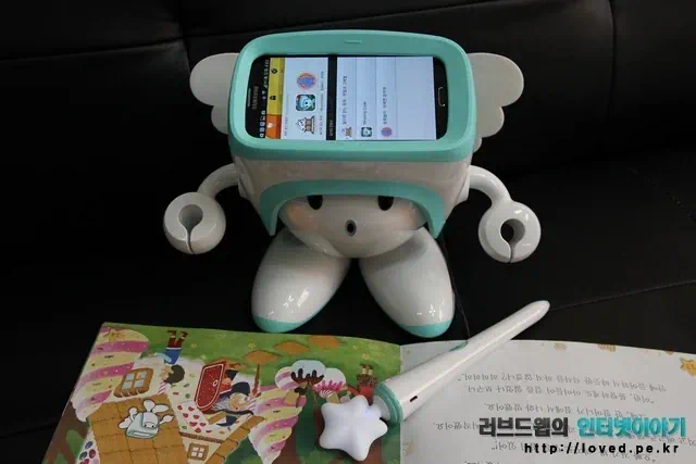 누리아띠 스마트폰 장착