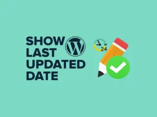 show wordpress last update date 워드프레스 글 발행일 대신 업데이트 날짜 표시하기 제너레이트프레스 테마